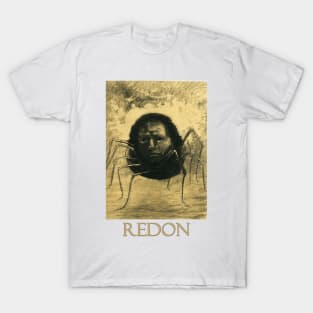 The Crying Spider (1881) by Odilon Redon T-Shirt